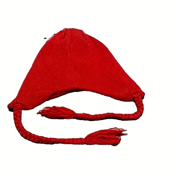 Old Time Hockey Washington Capitals Tasseled Beanie Winter Cap/Hat Red/White NHL - Picture 4 of 6